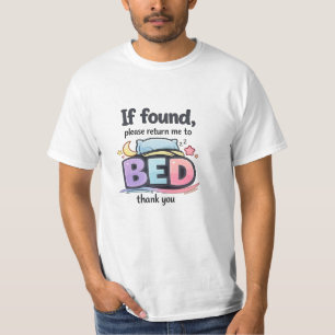 Ramenez-moi au T-shirt commun de Bed