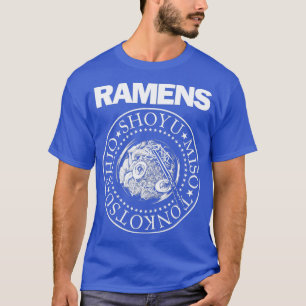 Ramens Bowl Ramen Noodle Punk Rock Music T-Shirt