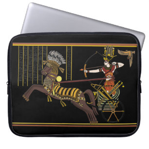 Ramesses II Schlacht von Kadesh Alte Ägyptische Ku Laptopschutzhülle