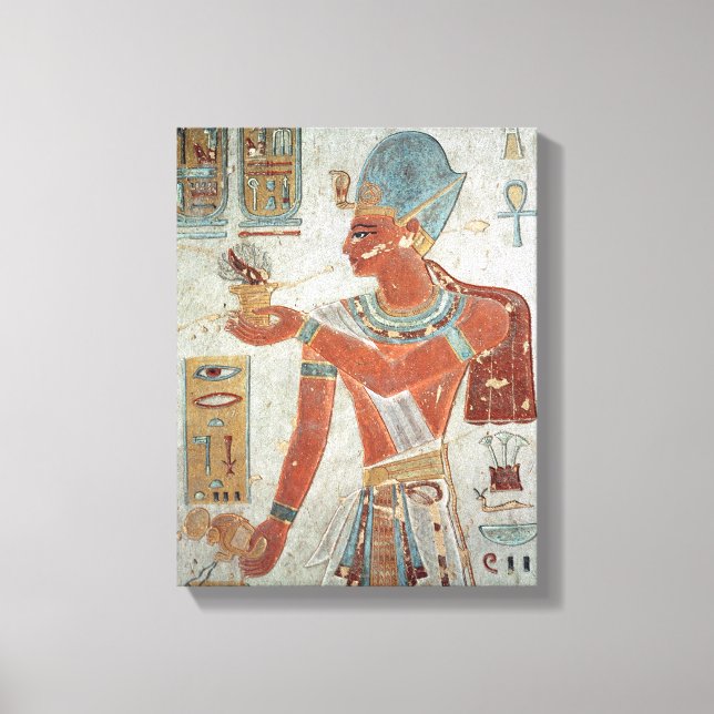 Ramesses II: verkleidet für den Krieg Leinwanddruck (Vorderseite)