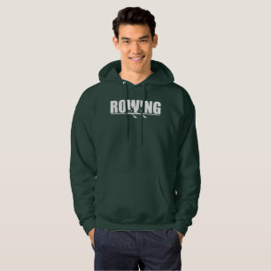 Rameurs ramant le sweat - shirt à capuche de