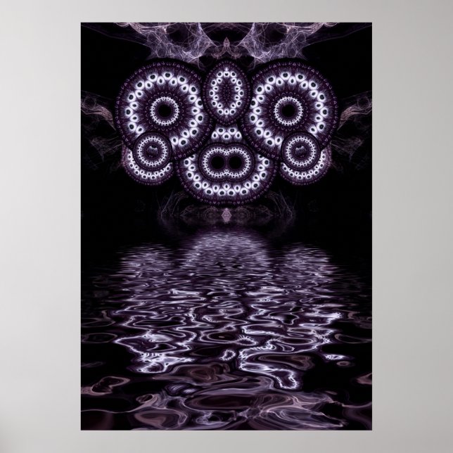 Ramiana Fraktal Art Poster (Vorne)