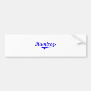 Ramírez-Familienname-Klassiker-Art Autoaufkleber