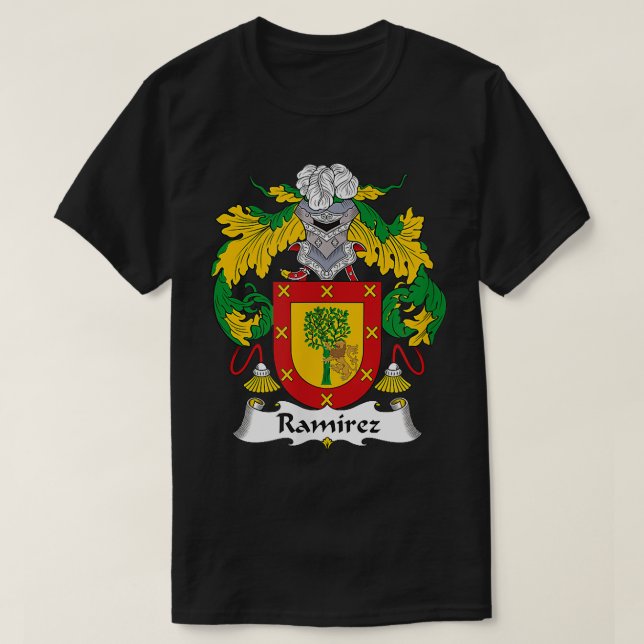 Ramirez-Familienwappen T-Shirt (Design vorne)