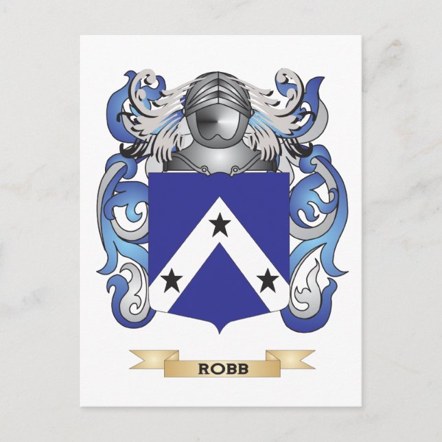 Rammbekleidung (Familienwappen) Postkarte (Vorderseite)