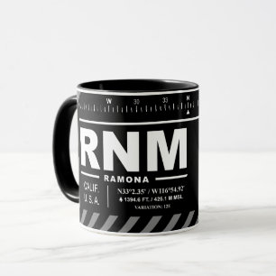 Ramona Airport RNM  Tasse