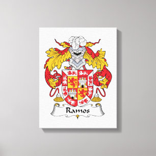 Ramos Familienwappen Leinwanddruck