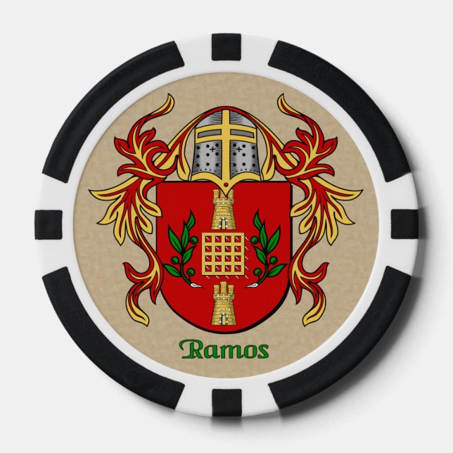 Ramos Heraldic Arms Pokerchips (Vorderseite)