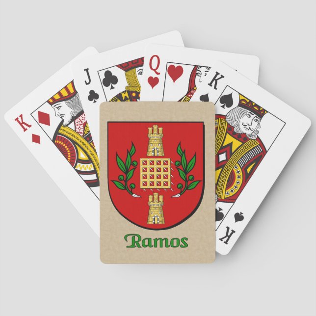 Ramos Heraldic Shield Spielkarten (Rückseite)
