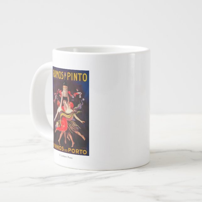 Ramos Pinto Vintages Poster Europe Jumbo-Tasse (Vorderseite Links)