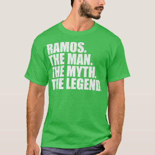 Ramos Ramos Familienname Ramos Nachname Ramos Ramo T-Shirt