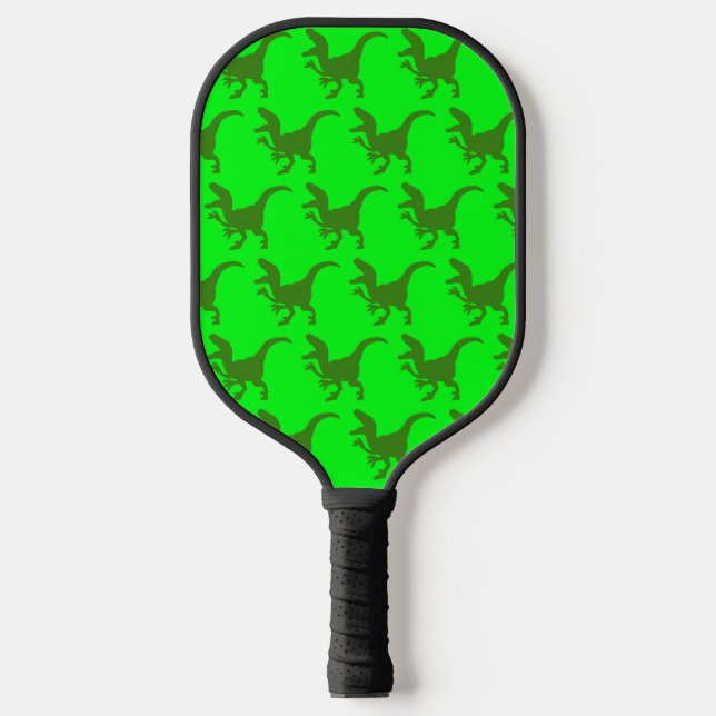 Rampaging Dinosaurs Pickleball Schläger (Vorderseite)