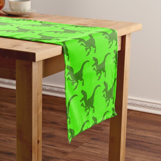 Rampaging Dinosaurs Tischrunner Mittelgroßer Tischläufer (Beispiel)