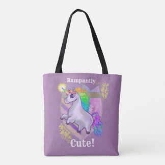 Rampant Niedlich Unicorn Tasche