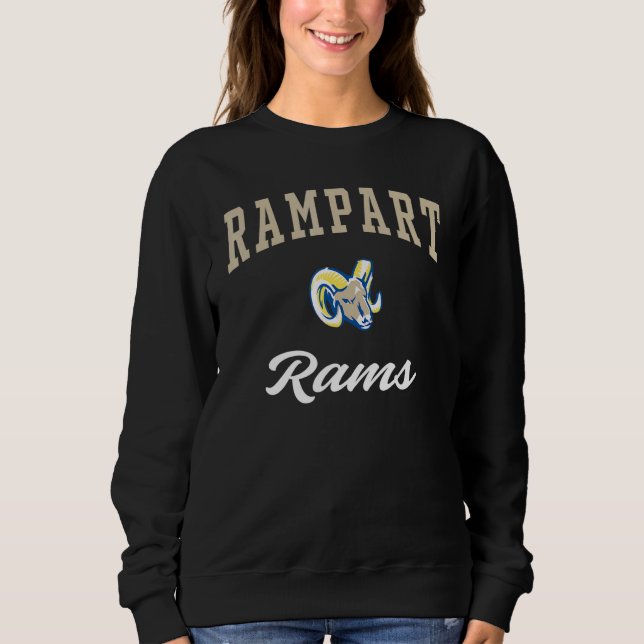 Rampart High School Rams Sweatshirt (Vorderseite)