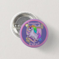Ramper Niedlicher Einhornknopf