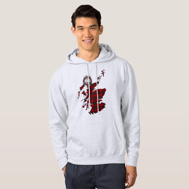 Ramsay Clan Abzeichen Adult Hoodie (Vorne ganz)