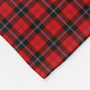 Ramsay-Clan-Tartan Fleecedecke