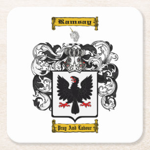 Ramsay Rechteckiger Pappuntersetzer