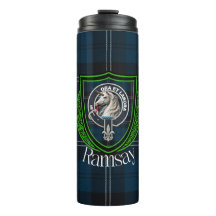 Ramsay-Schottischer-Clan-Tartan & Wappen