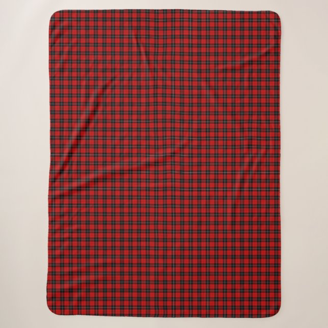 Ramsay Tartan kariert Sherpadecke (Vorderseite)