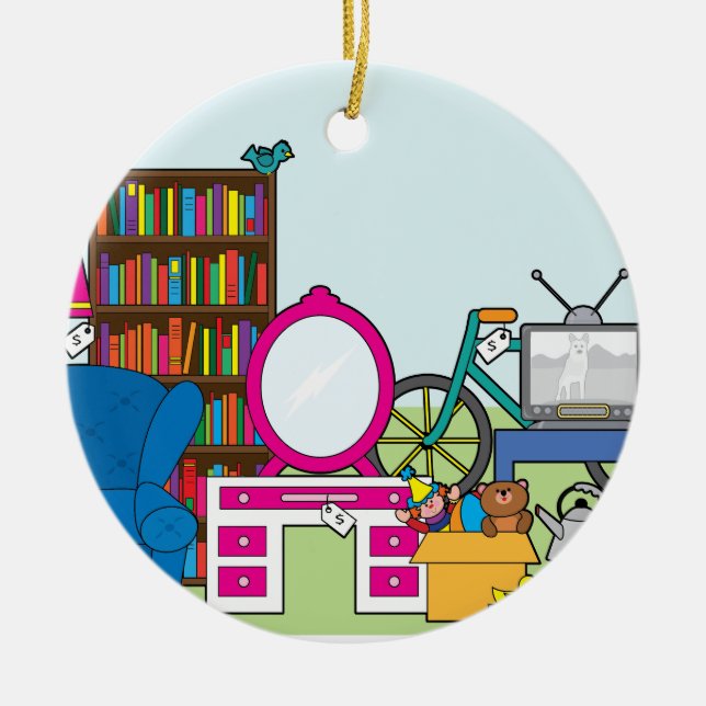 Ramschverkauf-Material Keramikornament (Vorne)