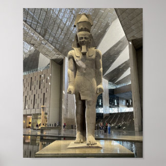 Ramses II. König von Ägypten, alter Pharao Poster