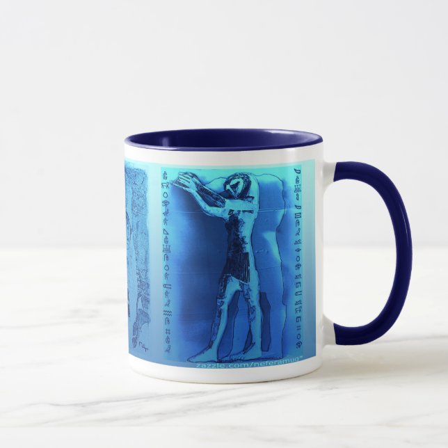 Ramses unter Horus "Schutz Tasse (Rechts)