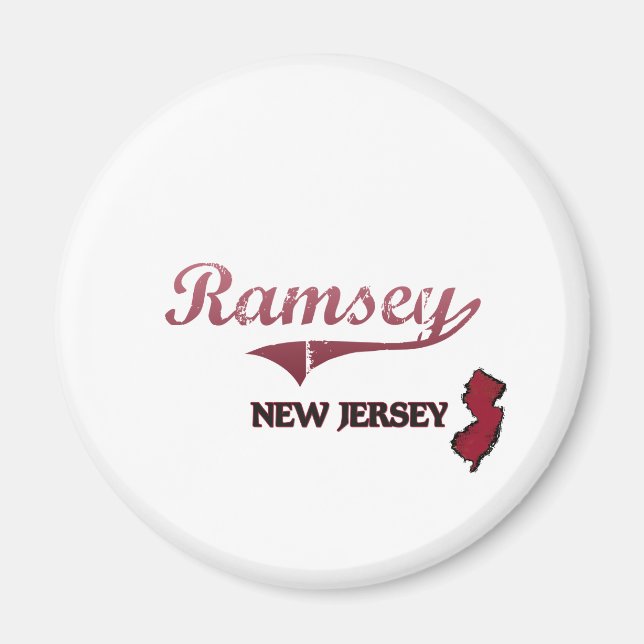 Ramsey New Jersey City Classic Magnet (Vorne)