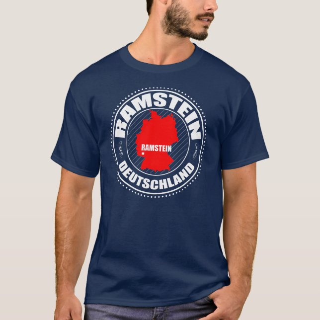 Ramstein-Briefmarke A002 T-Shirt (Vorderseite)
