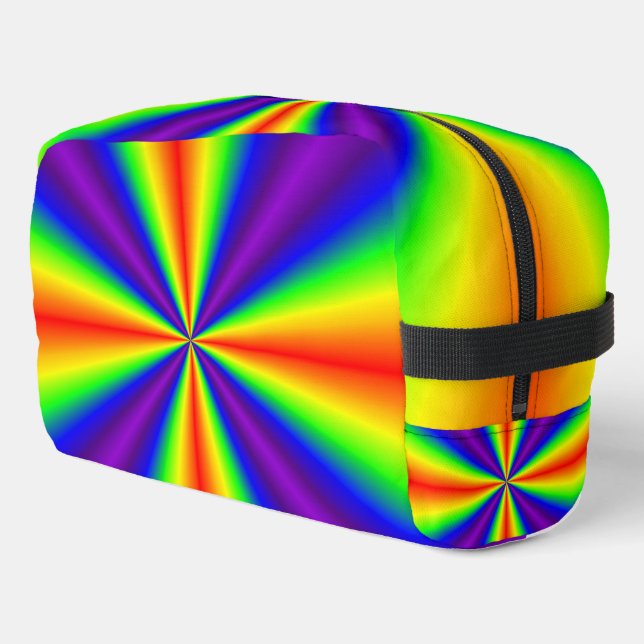 Ranbow Cross Toilettenbeutel Waschbeutel (Linke Seite)