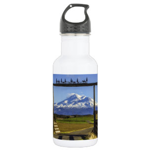 RANCH-ANSICHT VON SHASTA TRINKFLASCHE