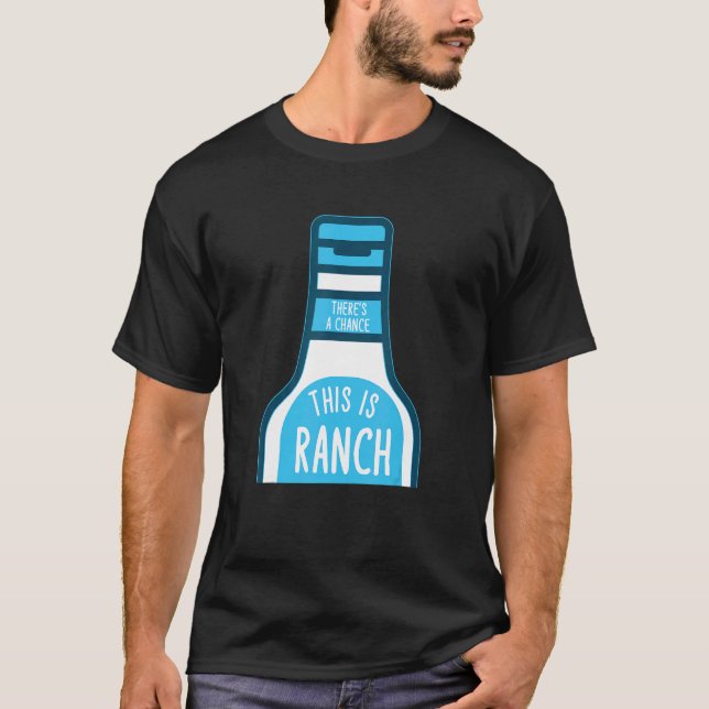 Ranch Dressing Ranch Salad Dressing Halloween Cond T-Shirt (Vorderseite)