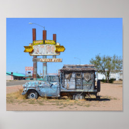 Ranch House Café Truck, Tucumcari, New Mexico Poster