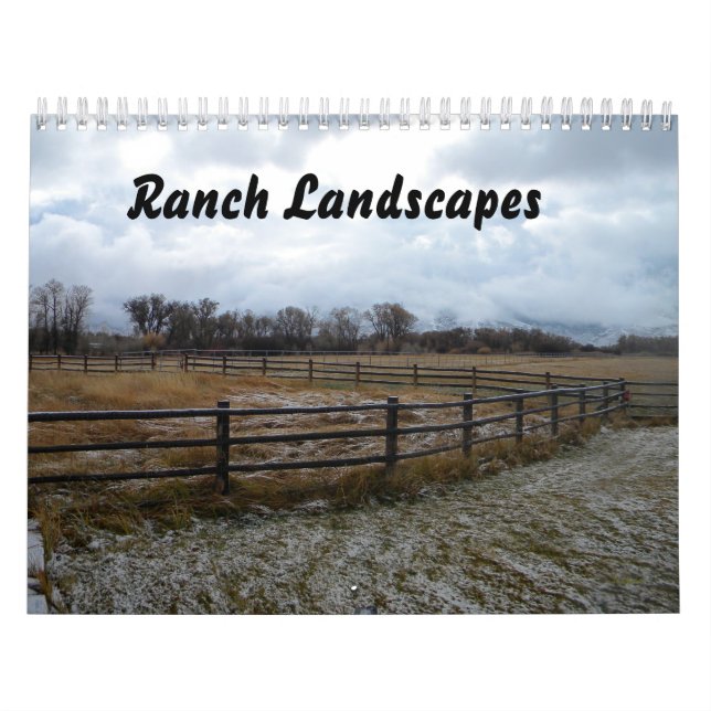 Ranch Landscapes Kalender (Titelbild)