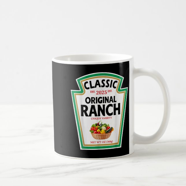 Ranch-Sauce Grüner Salat Dressing Gewürz DIY-Hallo Kaffeetasse (Rechts)