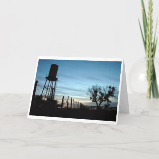 ‚Ranch sunset‘ Karte