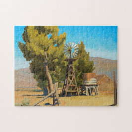 Ranch Windmill, Carson, Nevada, Maynard Dixon
