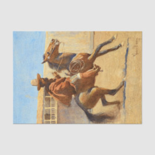 Ranchero aus dem alten Kalifornien von Maynard Dix Seidenpapier