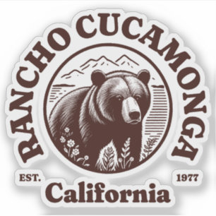 Rancho Cucwithin a California Aufkleber