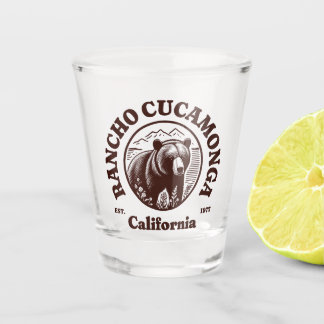 Rancho Cucwithin a California Schnapsglas