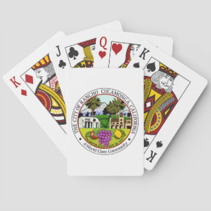 Rancho CucZIA (Kalifornien) City Siegel Spielkarten