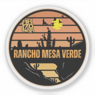 Rancho Mesa Verde, Arizona Aufkleber