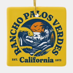 Rancho Palos Verdes, Kalifornien Keramikornament