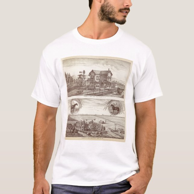 Ranchs, Pappel, cal T-Shirt (Vorderseite)