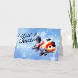 Ranchu Goldfish Extravagant Goldfish Aquarium Einl Ankündigung