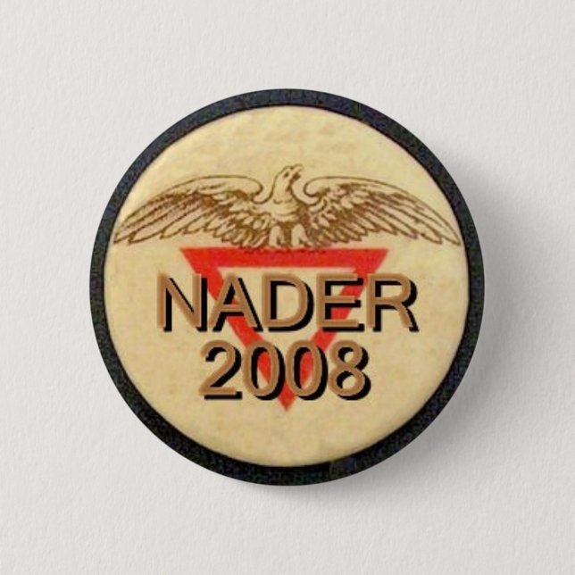Rand-ähnlicher Knopf Nader Ayn Button (Vorderseite)