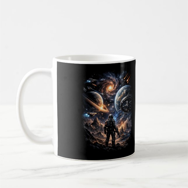 Rand der Galaxie Kaffeetasse (Links)