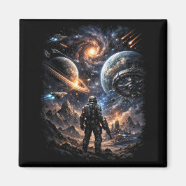 Rand der Galaxie Magnet