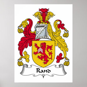 Rand Familienwappen Poster